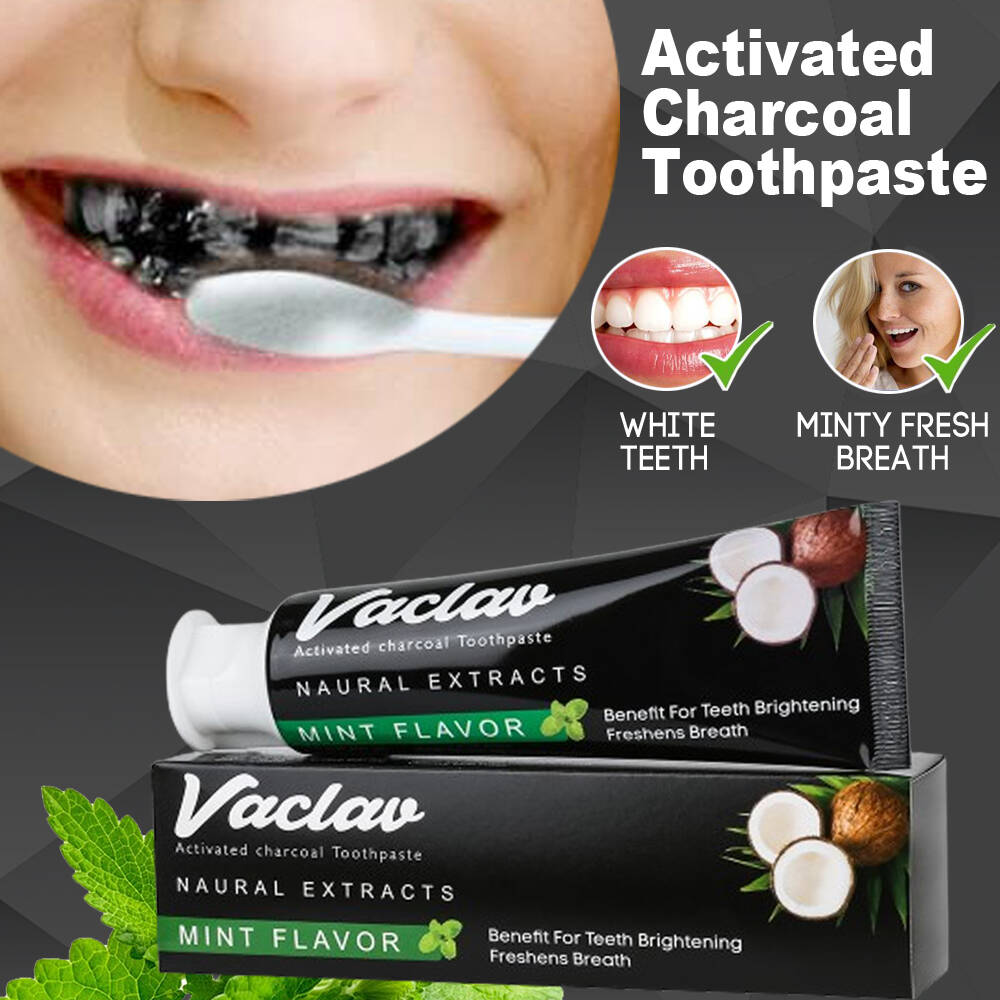 Teeth Whitening Filter - Teeth Whitening Activated Charcoal Mint Flavor