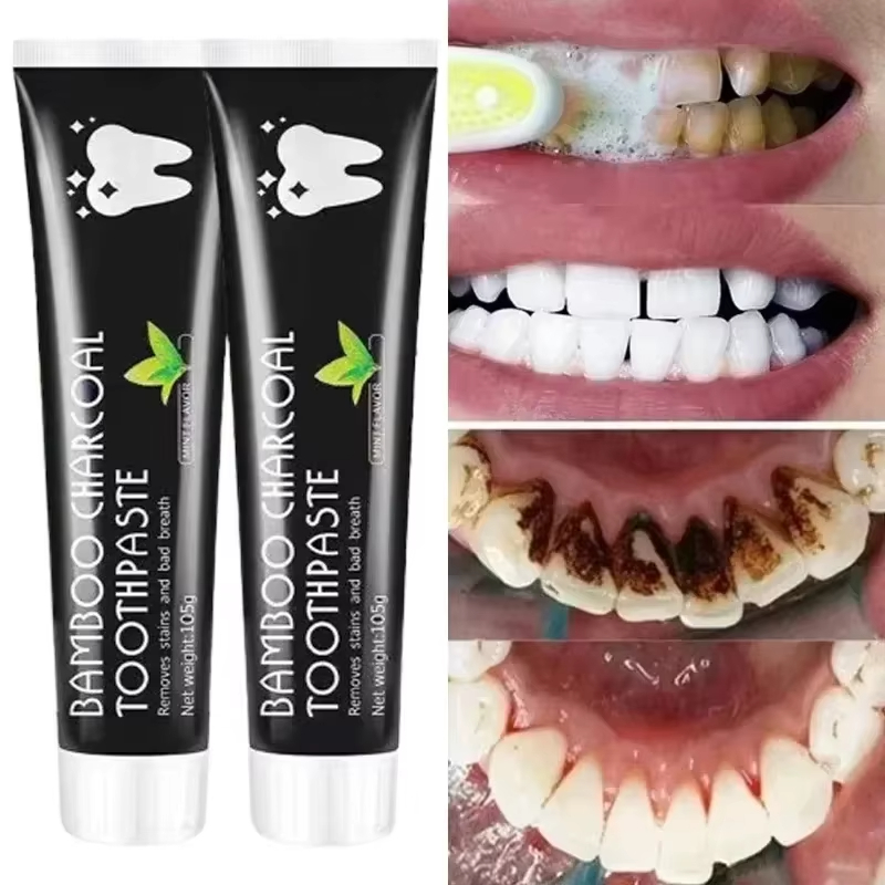 Teeth Whitening Filter - Whitening Toothpaste Bamboo Charcoal Toothpaste Adsorbs
