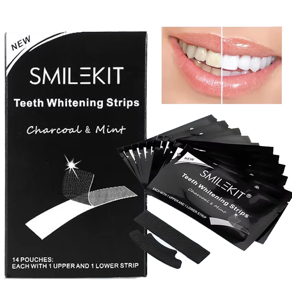 Teeth Whitening Strip Charcoal - Teeth Whitening Filter ulasan dan harga