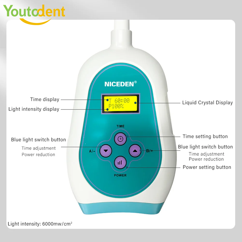 50W Dental Touch Screen 3 Colo - Teeth Whitening China ulasan dan harga