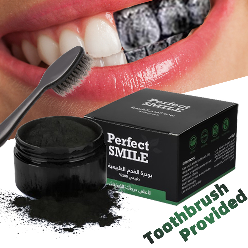 Teeth Whitening Powder Organic - Teeth Whitening Filter ulasan dan harga