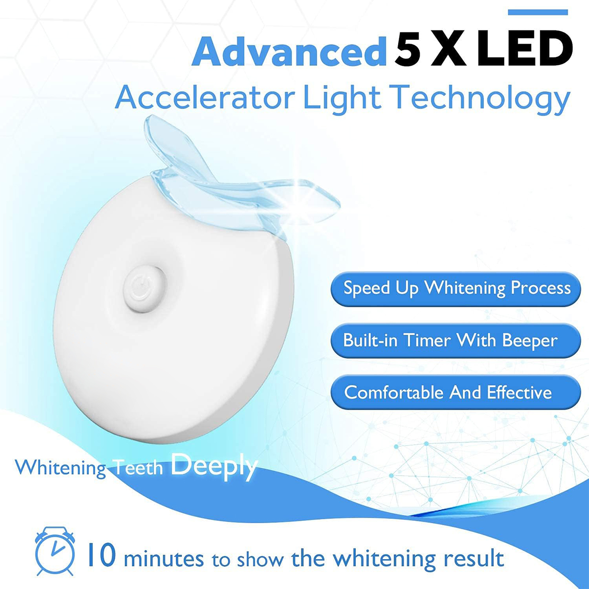 Teeth Whitening Kit - 5X LED L - Teeth Whitening Singapore ulasan dan harga