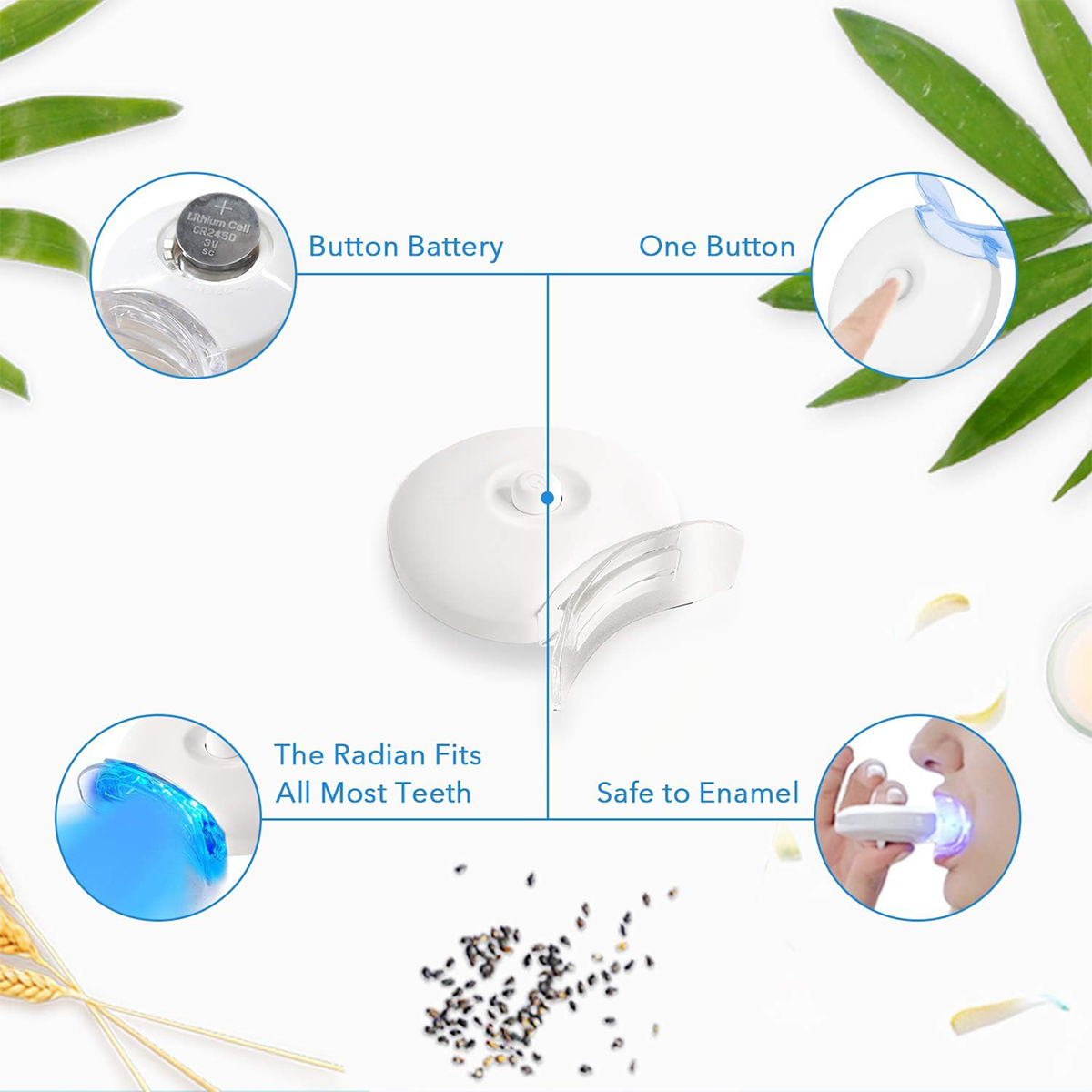 Teeth Whitening Kit - 5X LED L - Teeth Whitening Singapore ulasan dan harga