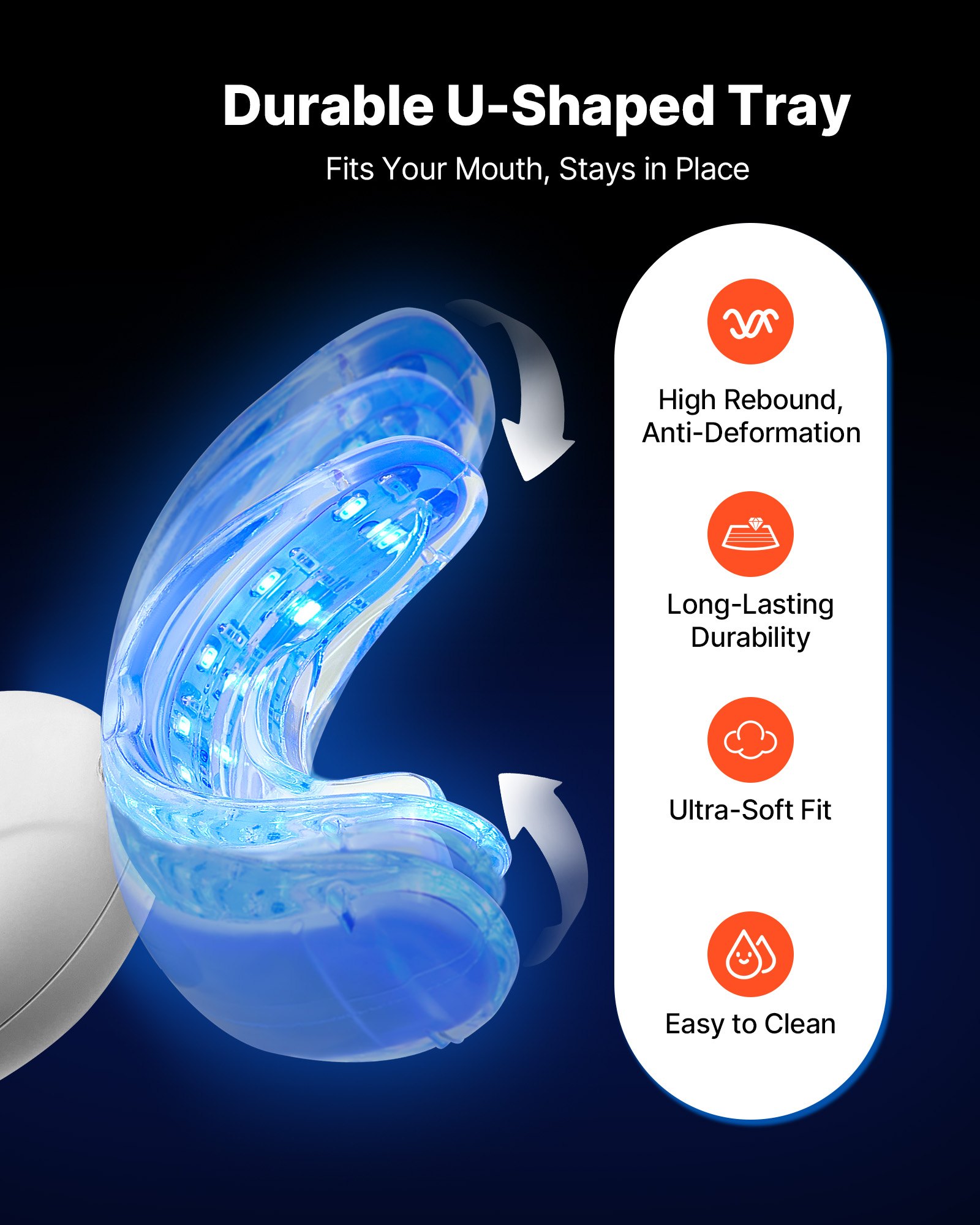 Teeth Whitening Kit With LED L - Teeth Whitening Gel Syringes ulasan dan harga