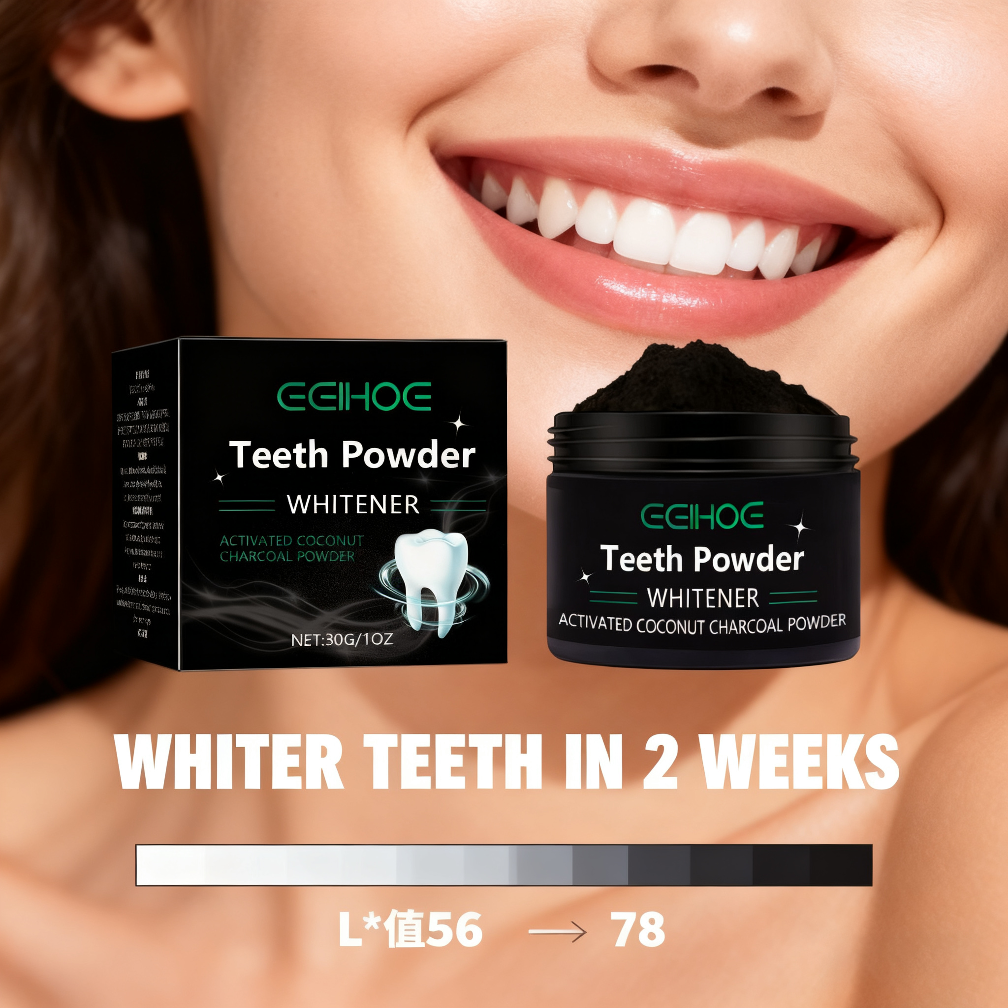 Teeth Whitening Powder Natural - Teeth Whitening Filter ulasan dan harga