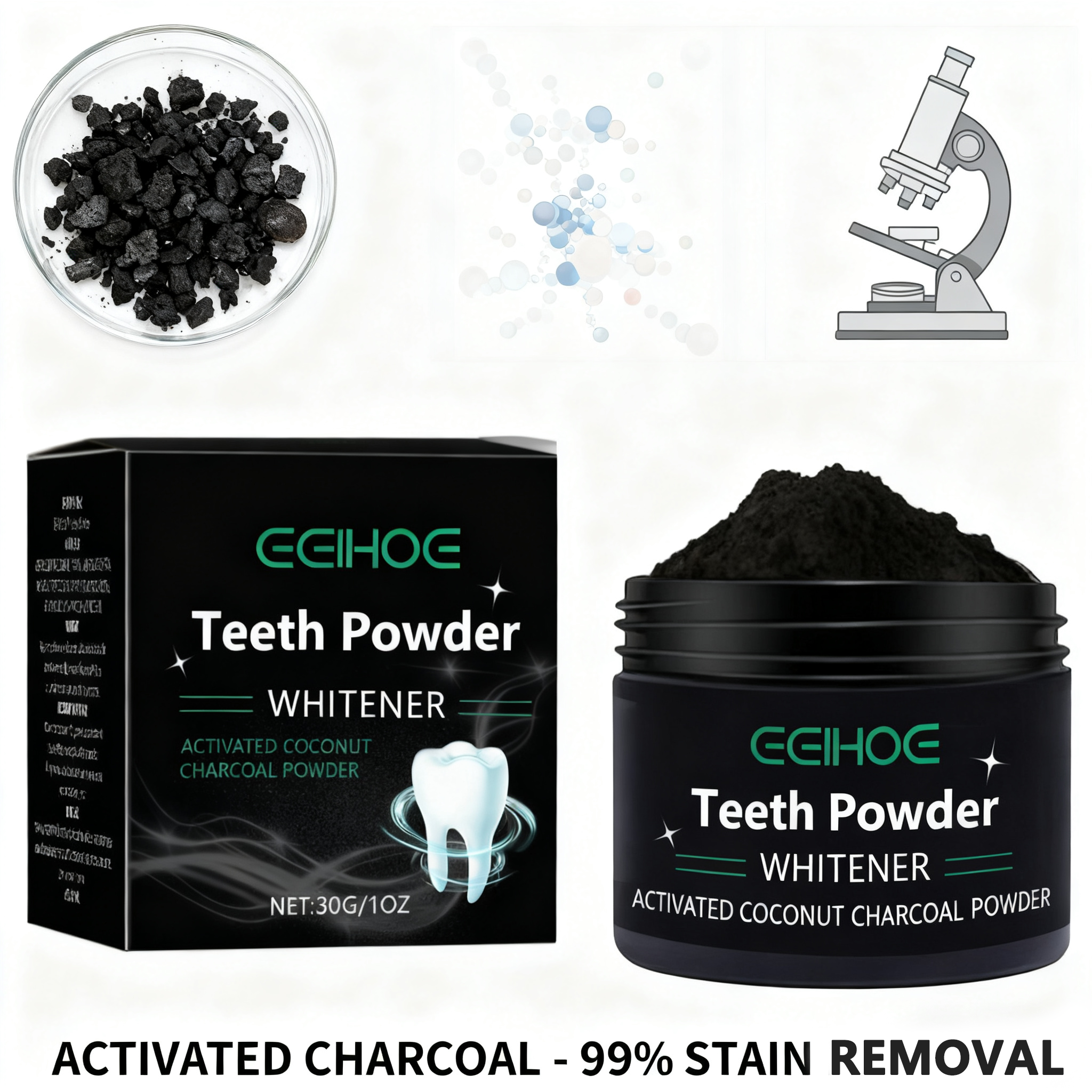 Teeth Whitening Powder Natural - Teeth Whitening Filter ulasan dan harga