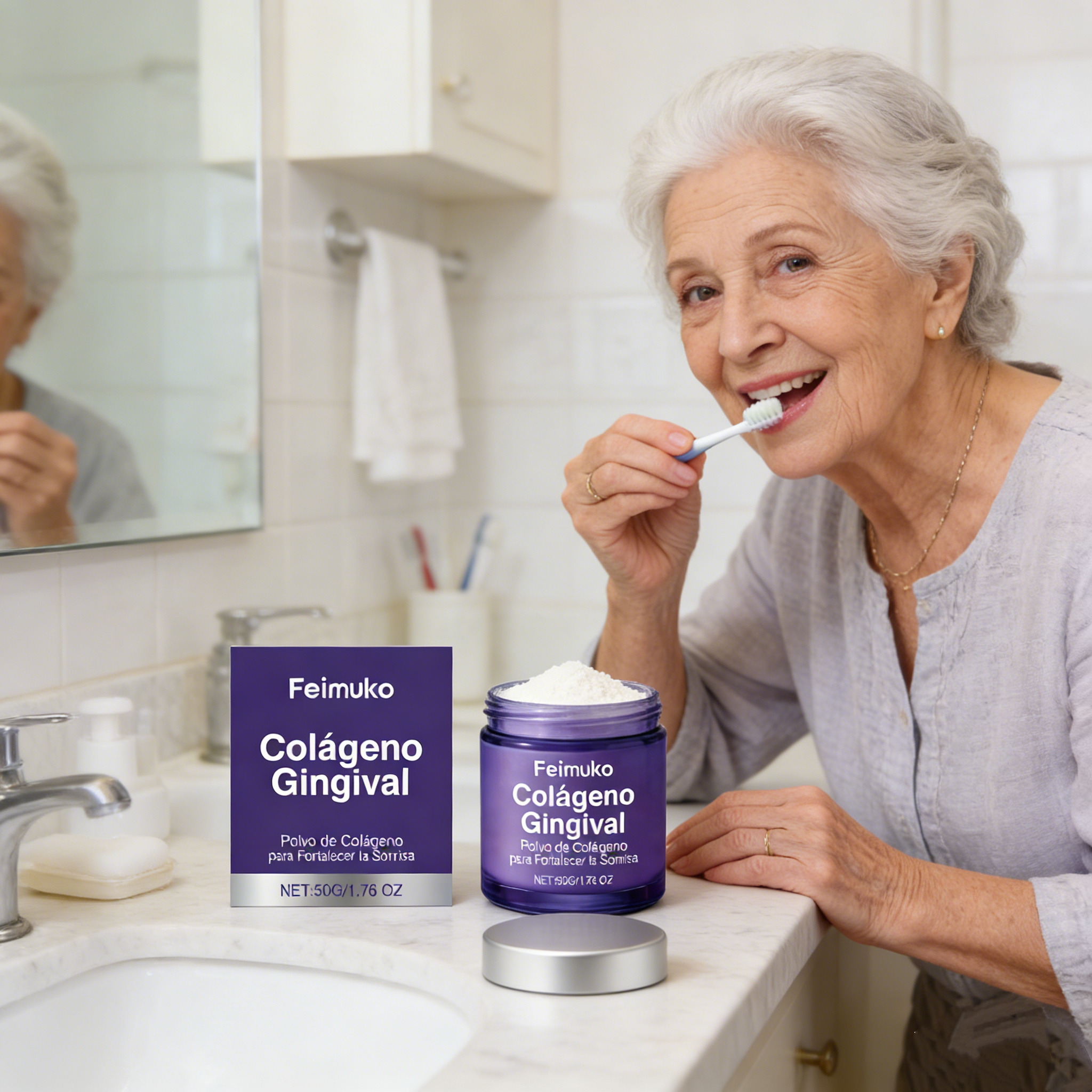 Collagen Teeth Cleaning Powder - Teeth Whitening China ulasan dan harga