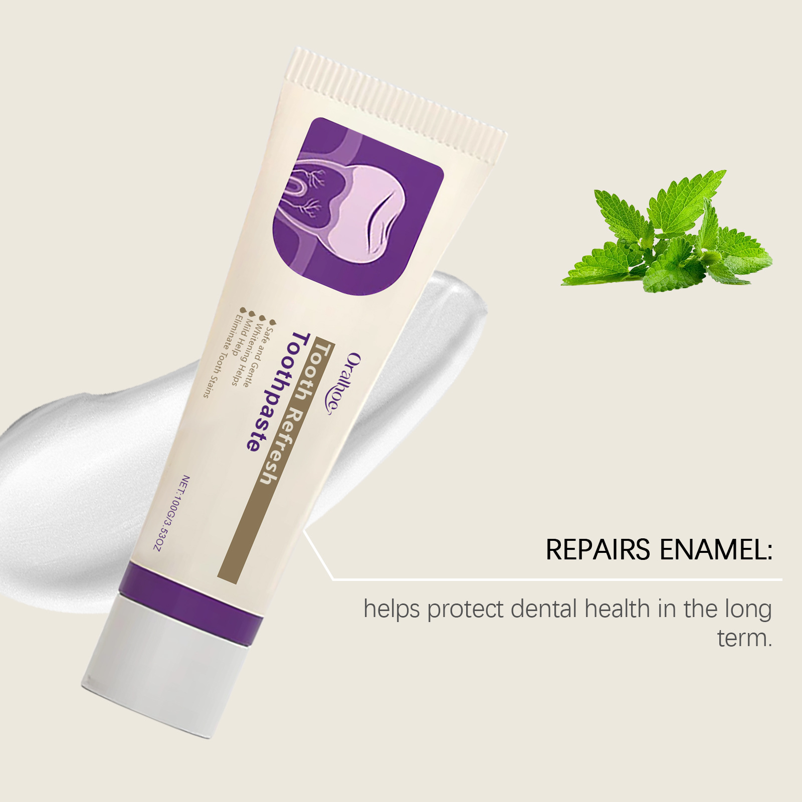 Teeth Refresh Toothpaste White - Teeth Whitening Naturally ulasan dan harga