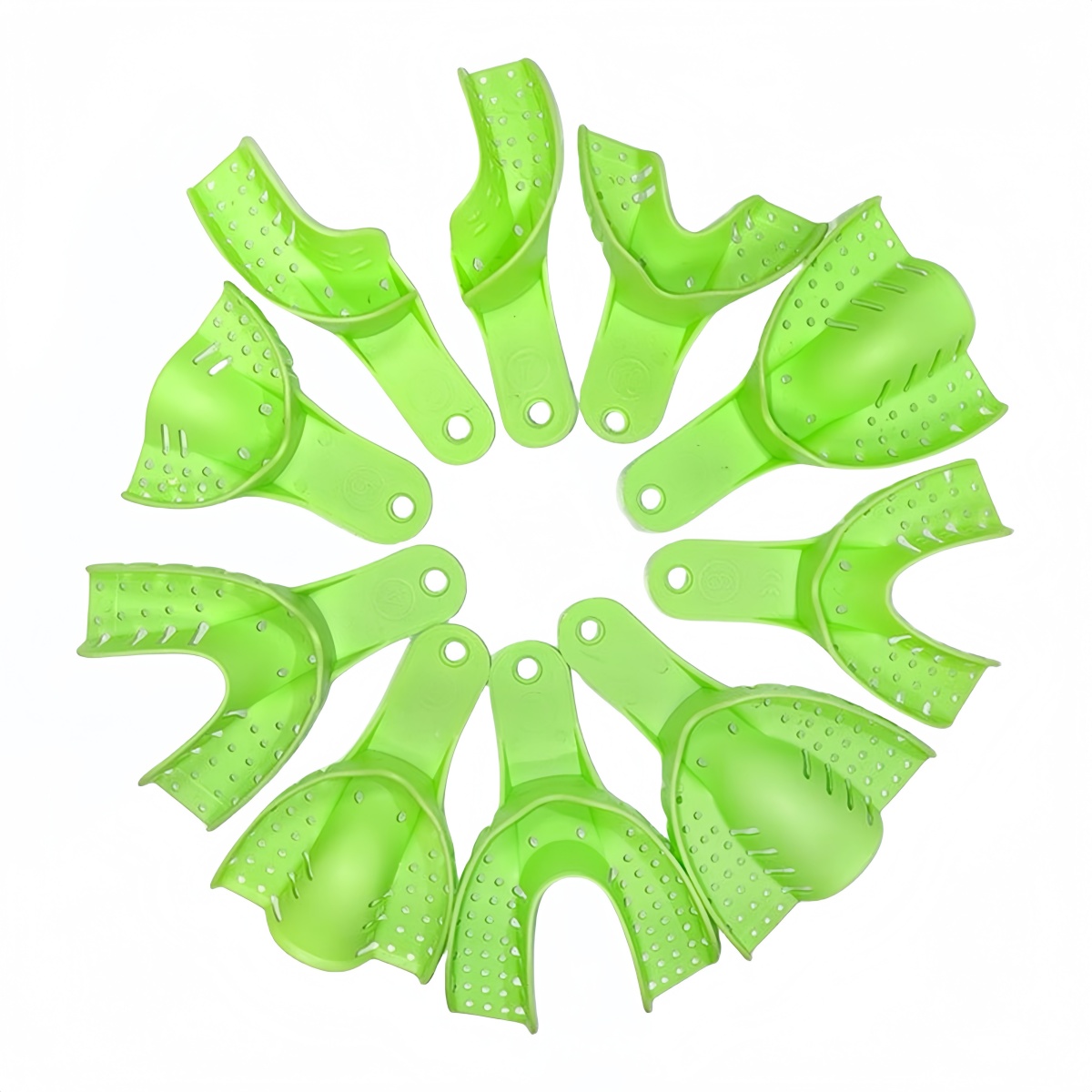 10pcs/Set Autoclavable Dental  - Teeth Whitening Trays ulasan dan harga