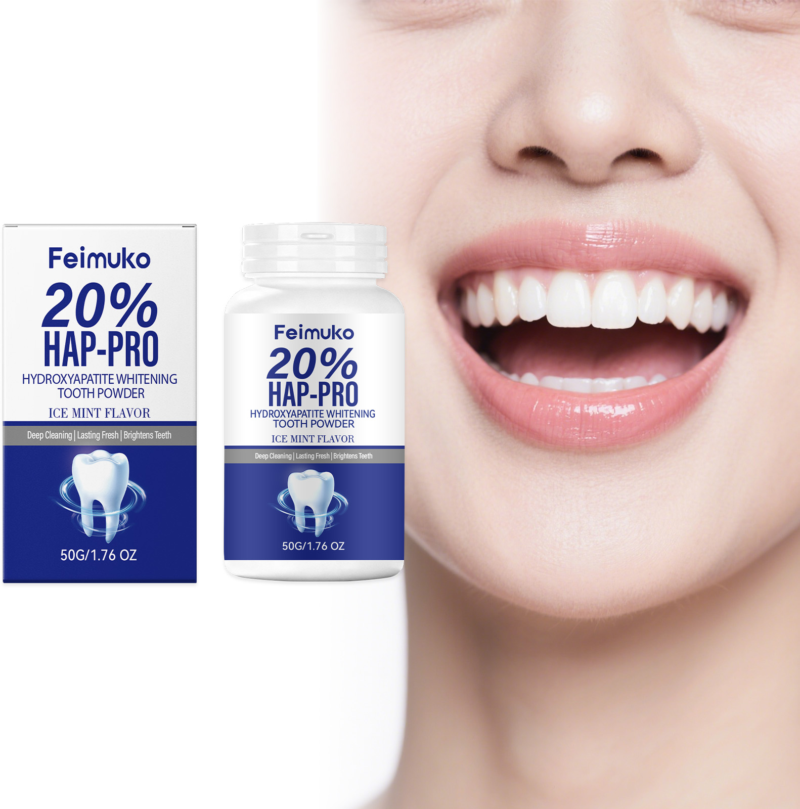 20% Hydroxyapatite Tooth Powde - Teeth Whitening China ulasan dan harga