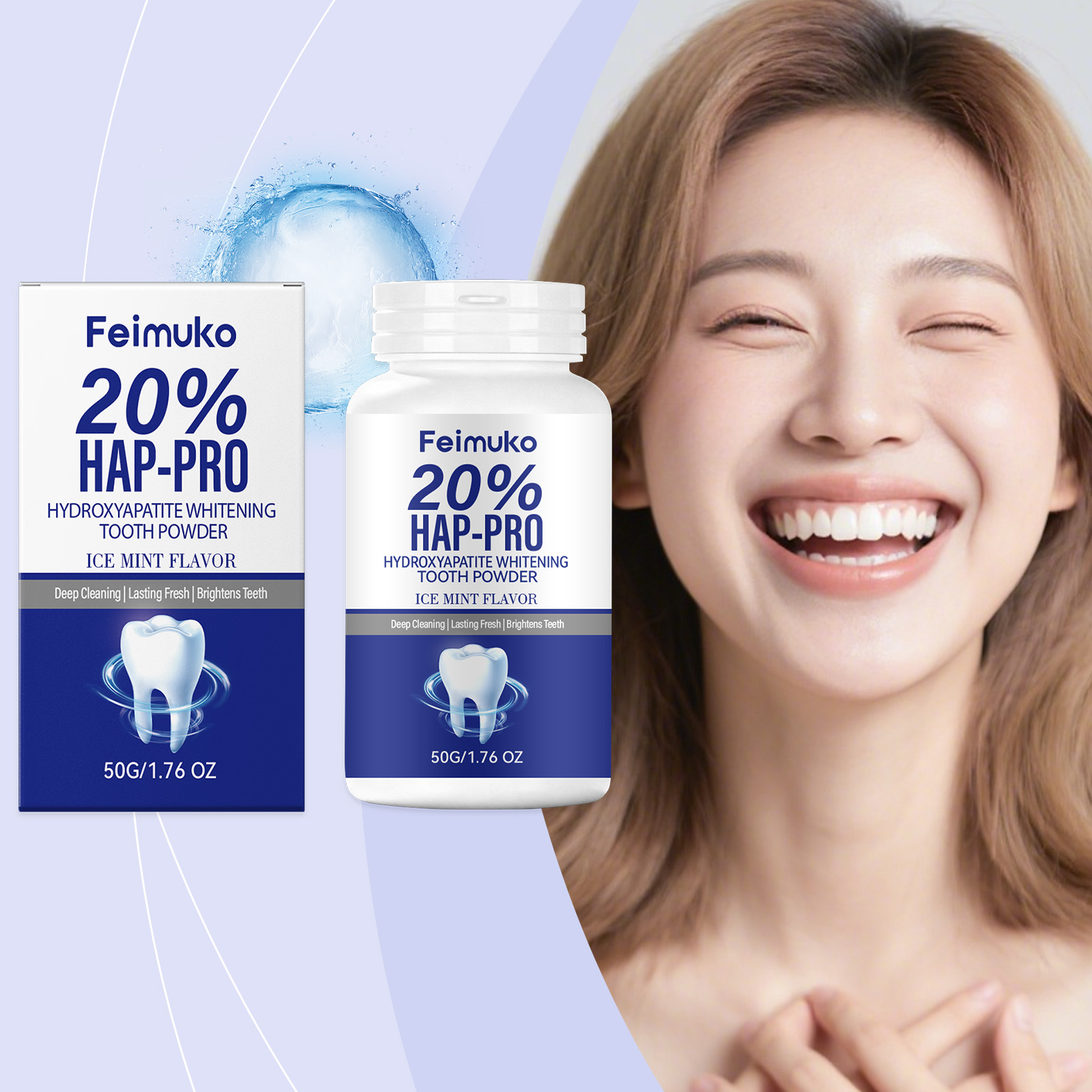 20% Hydroxyapatite Tooth Powde - Teeth Whitening China ulasan dan harga