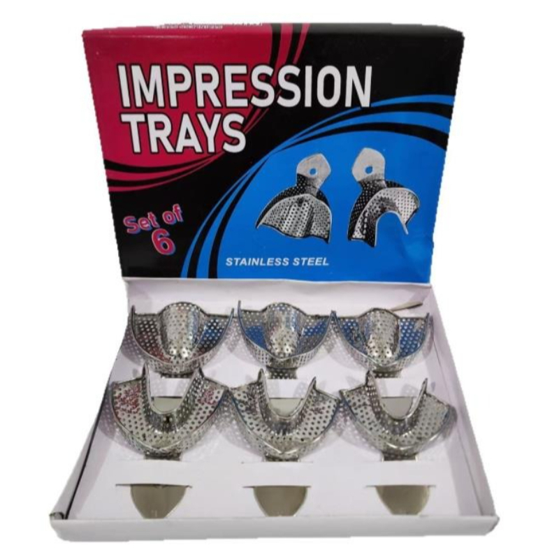 6Pcs/Set Dental Impression Tra - Teeth Whitening Trays ulasan dan harga