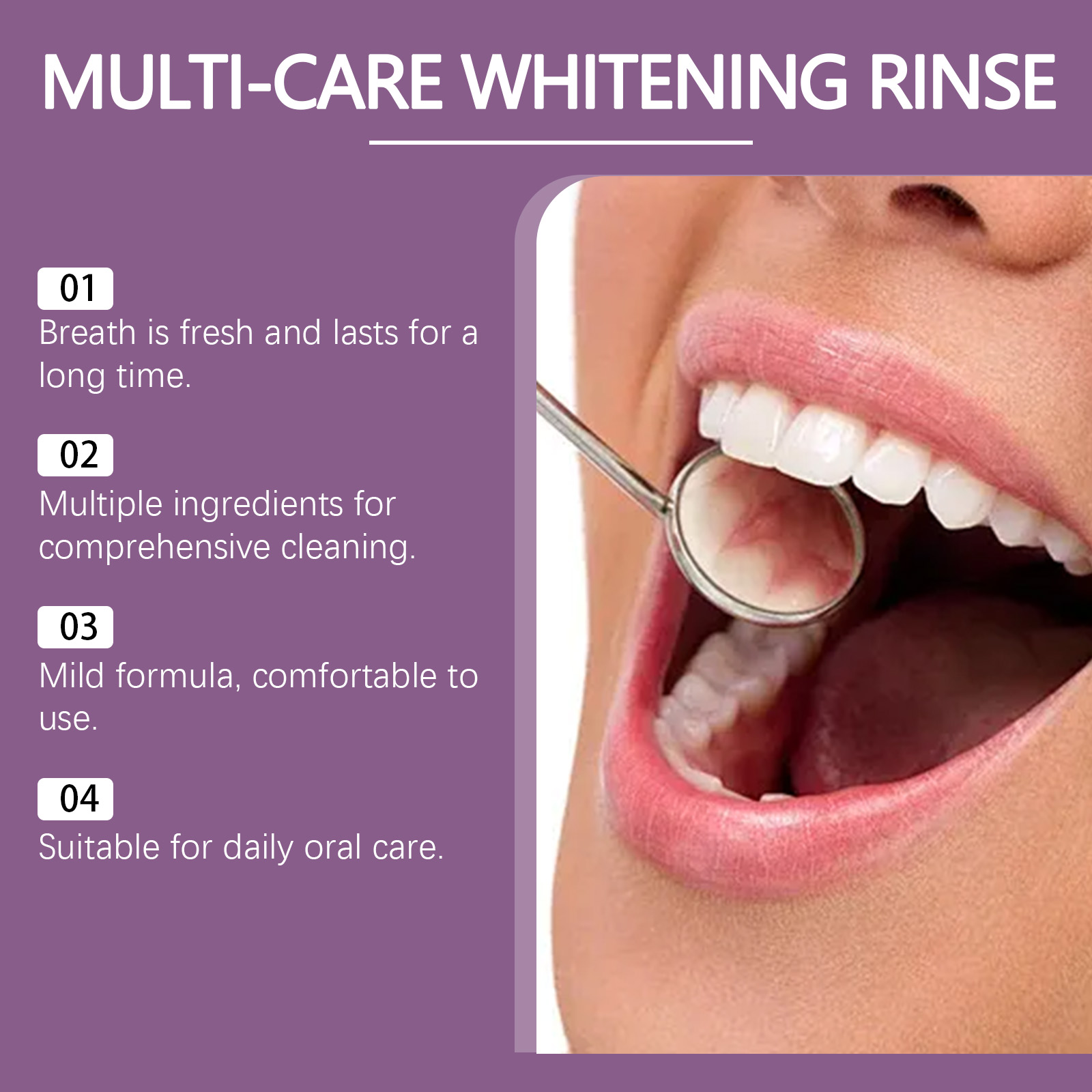 Oralhoe 120ml Fresh Mint Mouth - Teeth Whitening Naturally ulasan dan harga