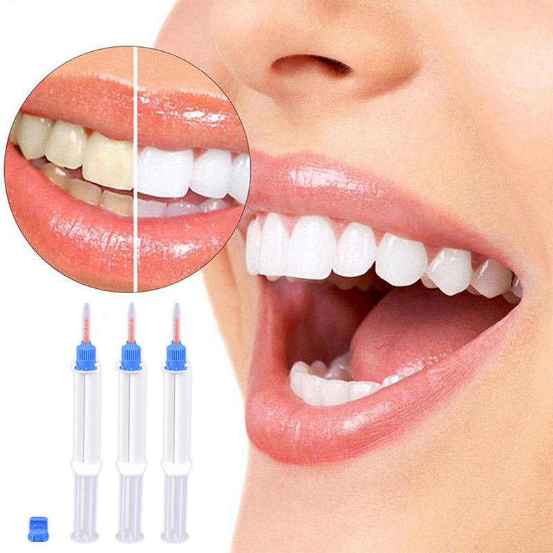 Dental Clinic Dual Barrier Syr - Teeth Whitening Gel Syringes ulasan dan harga