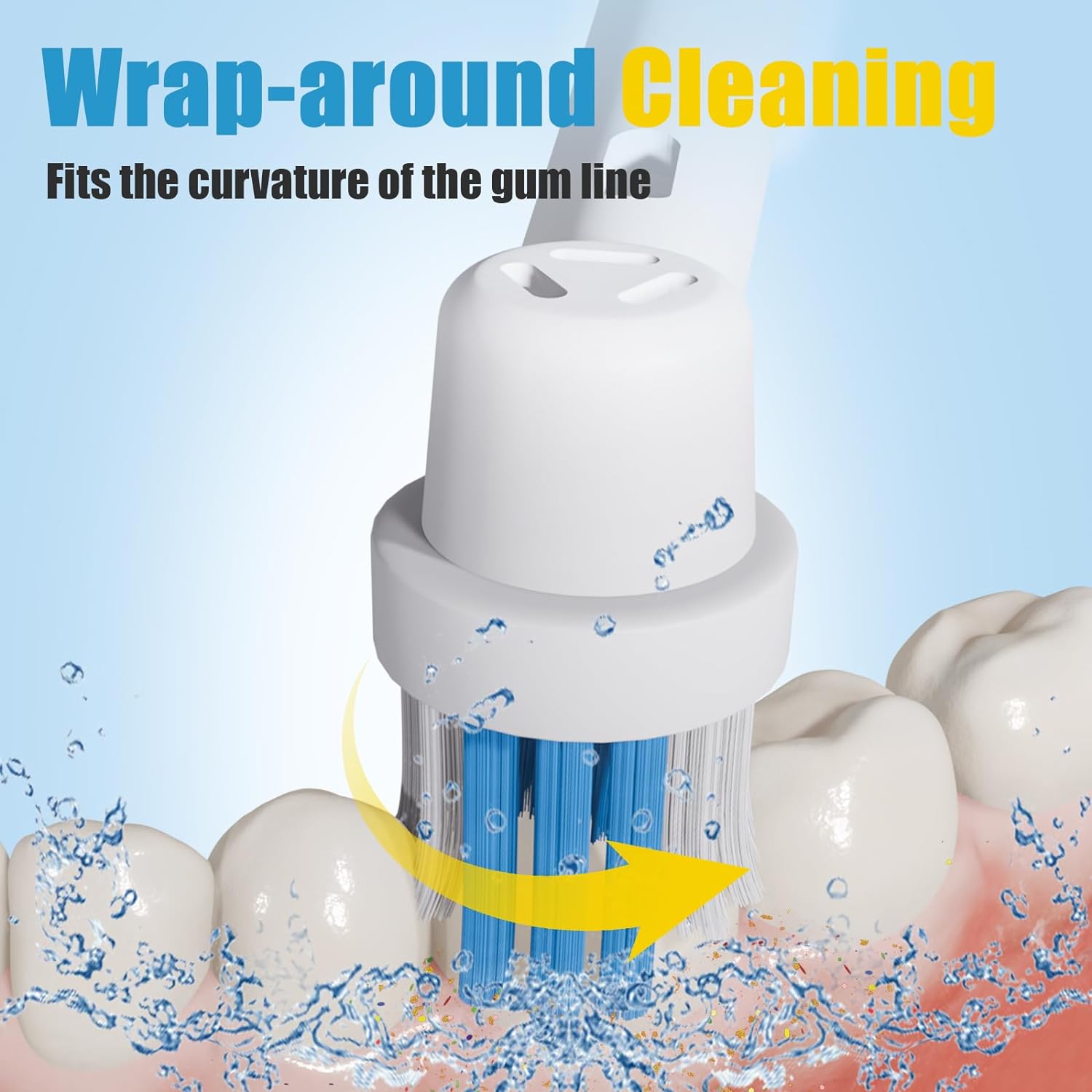 Black/White Replacement Brush  - Teeth Whitening Machine Professional ulasan dan harga