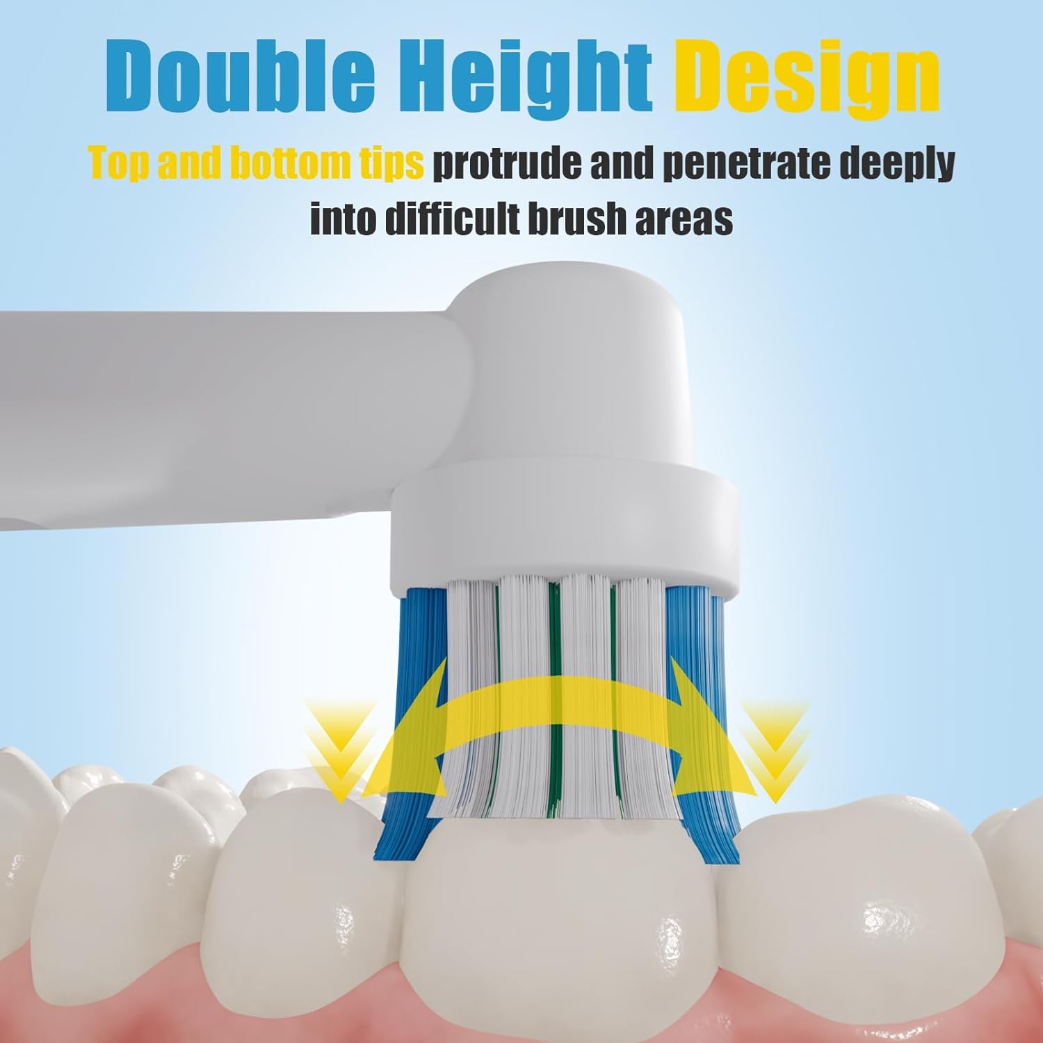 Black/White Replacement Brush  - Teeth Whitening Machine Professional ulasan dan harga