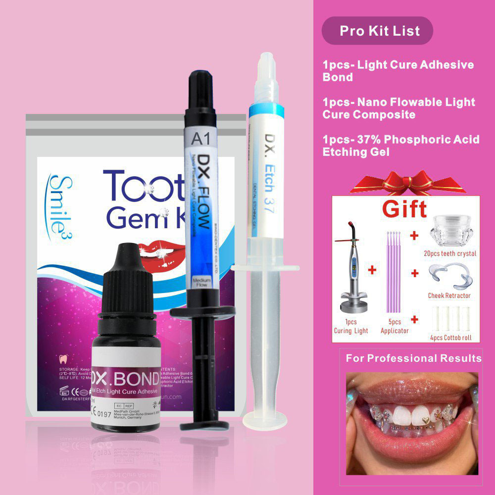 HOT Tooth Gem Kit Teeth Decora - Teeth Whitening Singapore ulasan dan harga