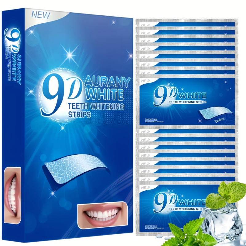 21 Pairs of 9D Aurany White Te - Teeth Whitening Singapore ulasan dan harga