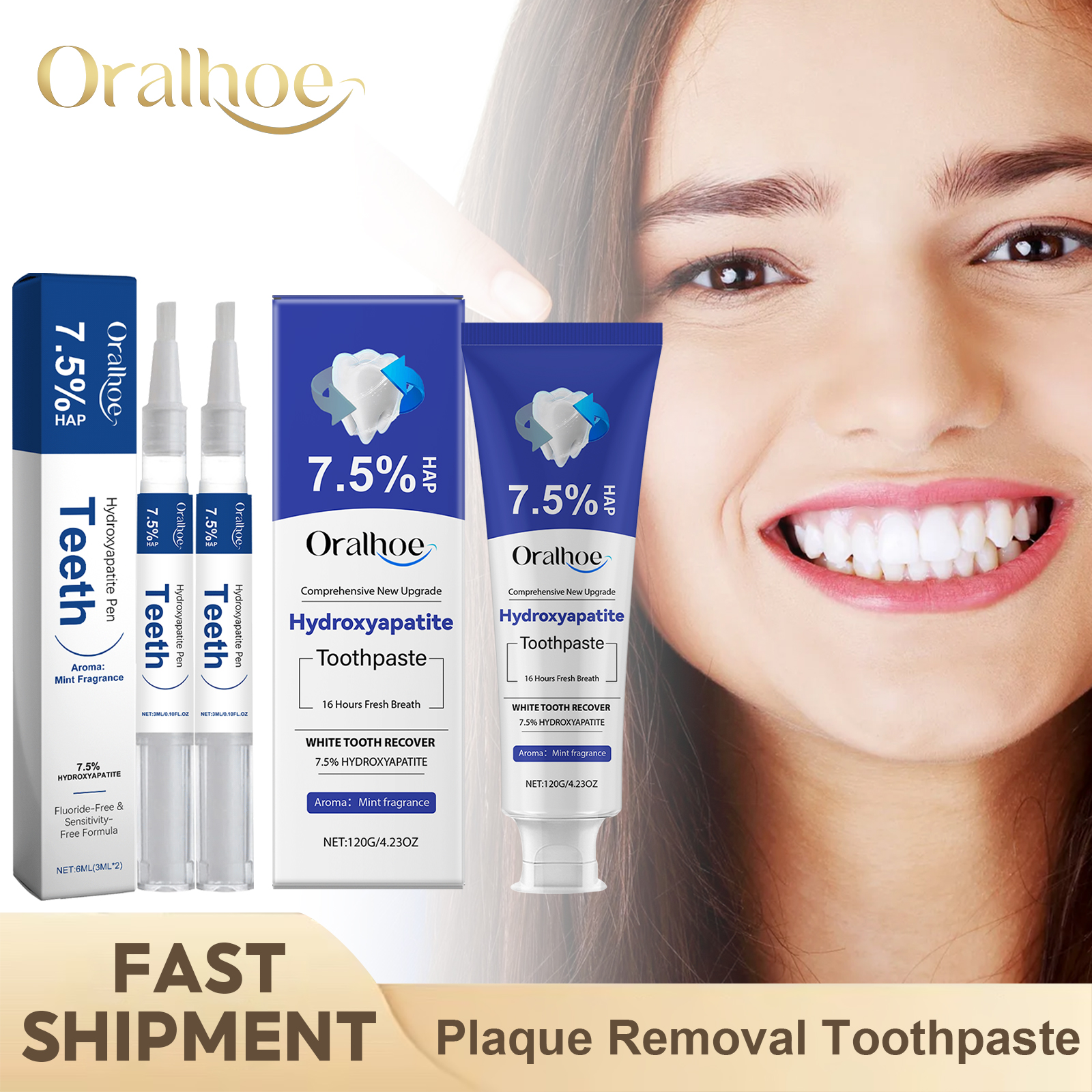 Hydroxyapatite Teeth Care Prod - Teeth Whitening Naturally ulasan dan harga