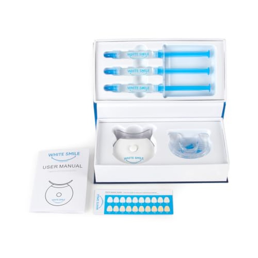 WHITE SMILE Teeth Whitening Ki - Teeth Whitening Gel Syringes ulasan dan harga