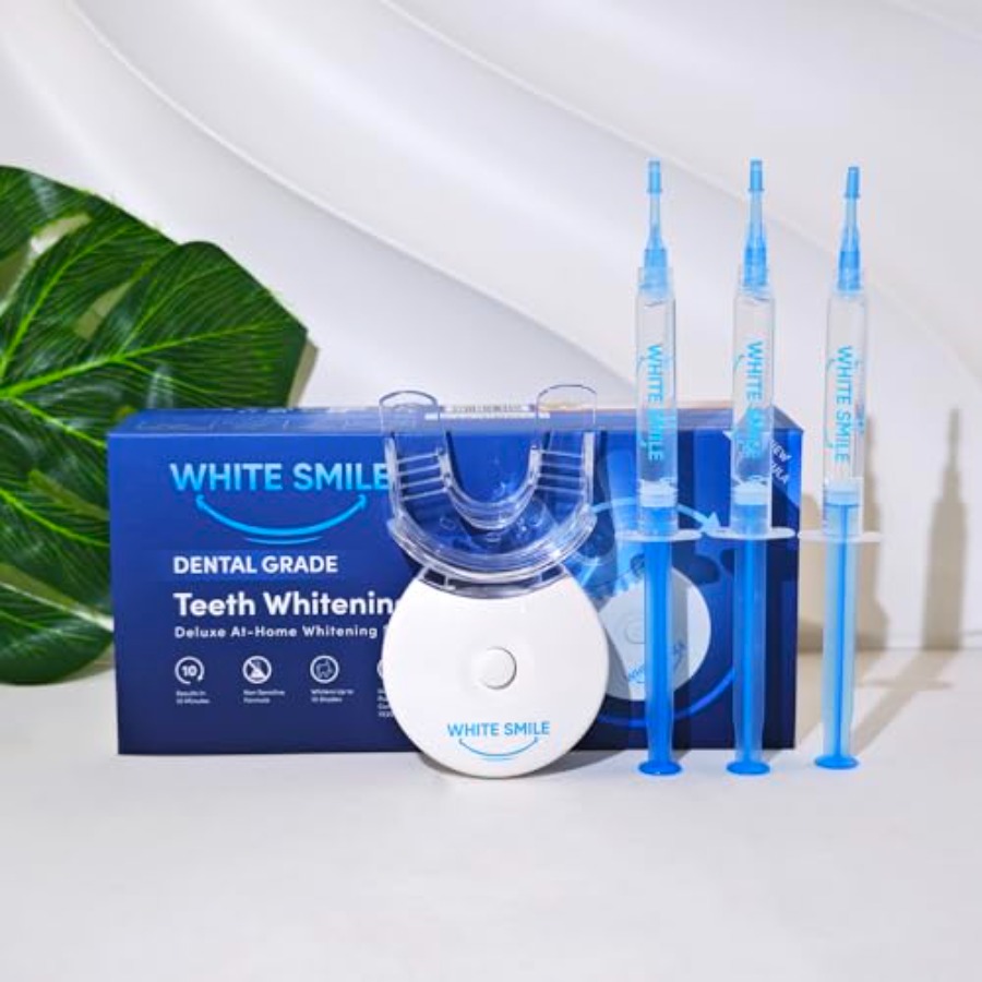 WHITE SMILE Teeth Whitening Ki - Teeth Whitening Gel Syringes ulasan dan harga
