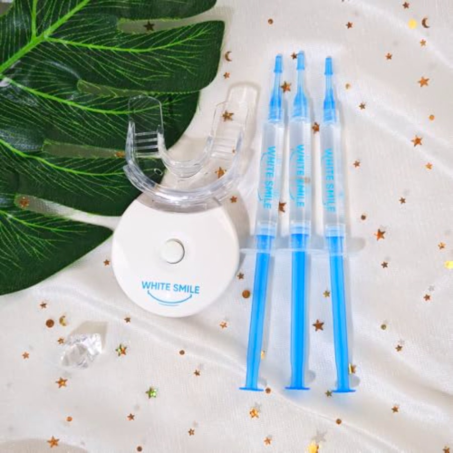 WHITE SMILE Teeth Whitening Ki - Teeth Whitening Gel Syringes ulasan dan harga
