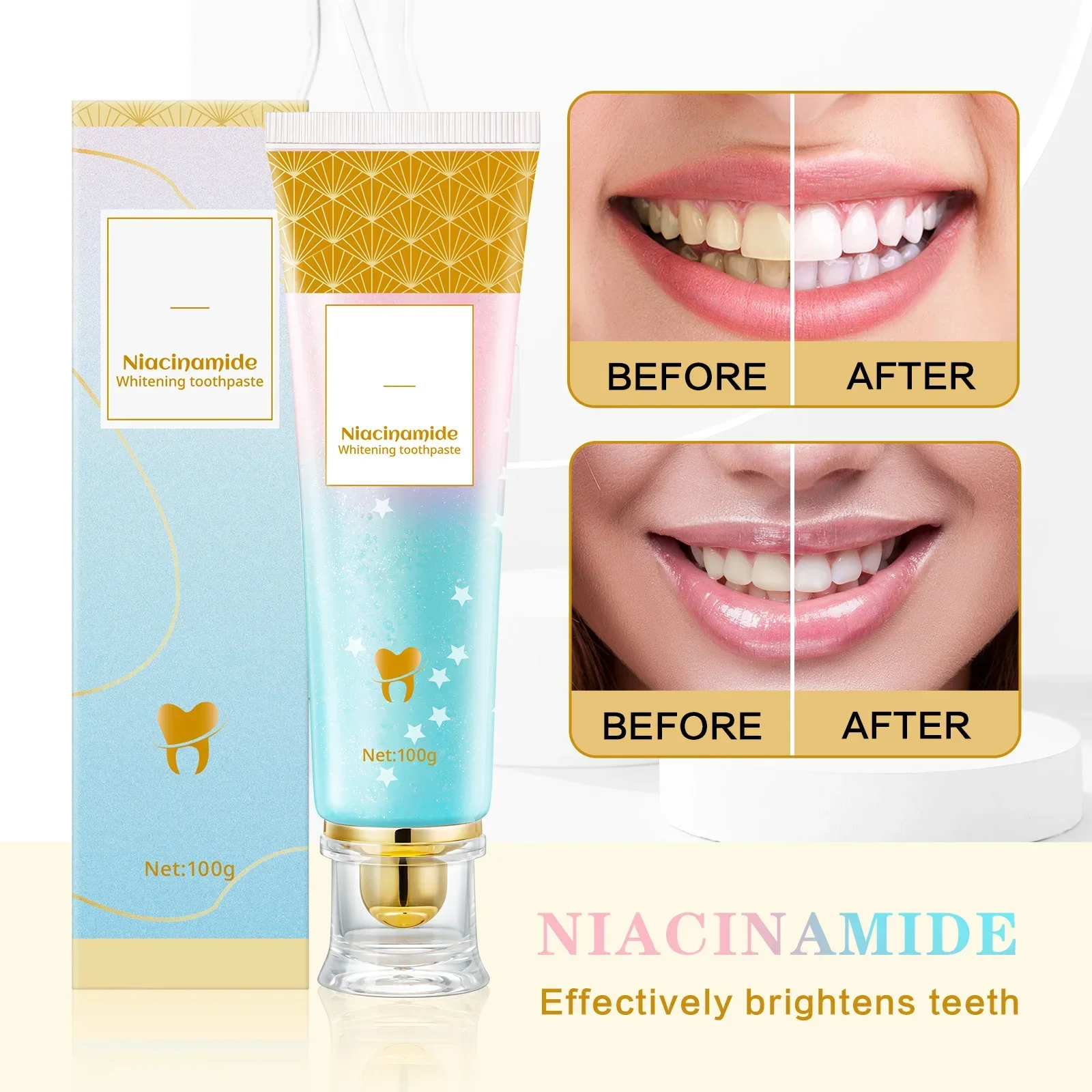 100g Whitening Toothpaste Refr - Teeth Whitening Naturally ulasan dan harga