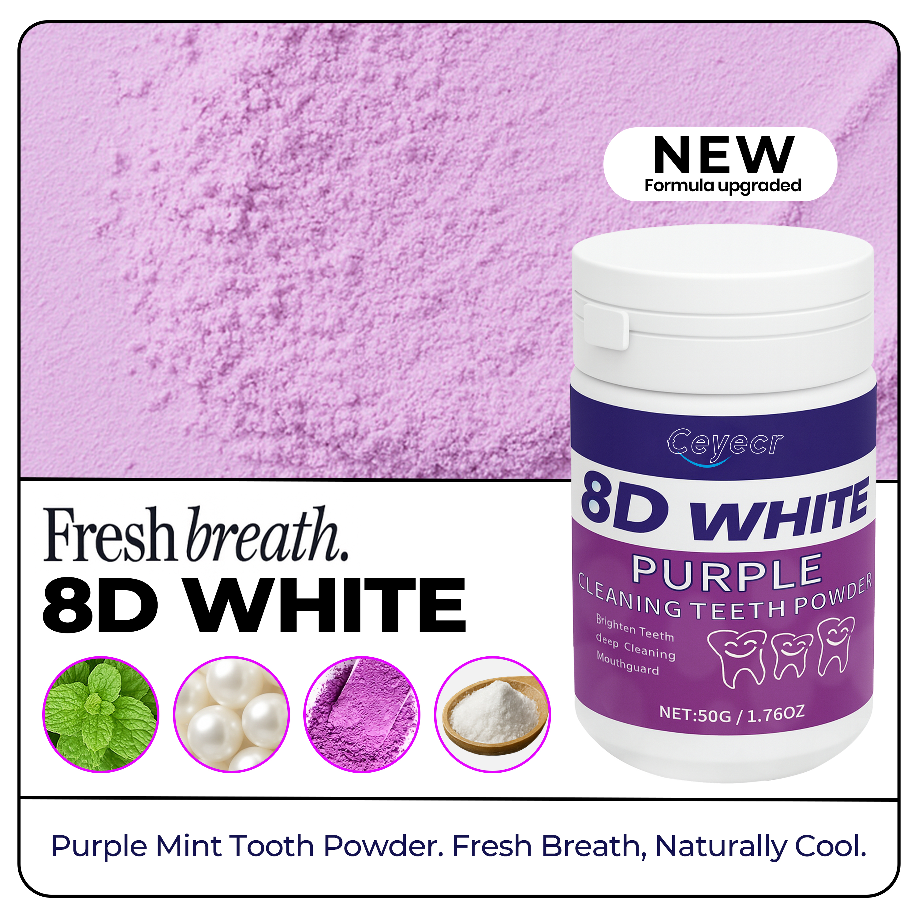 8D white Teeth Whitening Powde - Teeth Whitening China ulasan dan harga