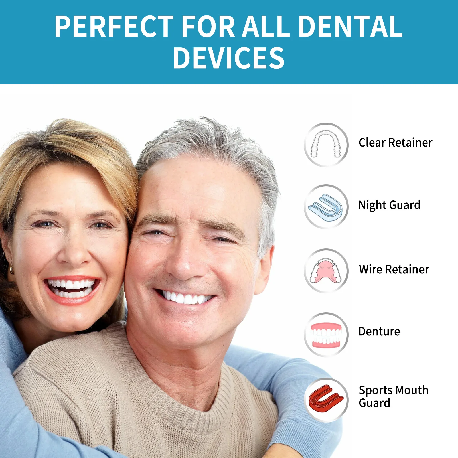 Aligner Denture Cleaner Foam D - Teeth Whitening Naturally ulasan dan harga
