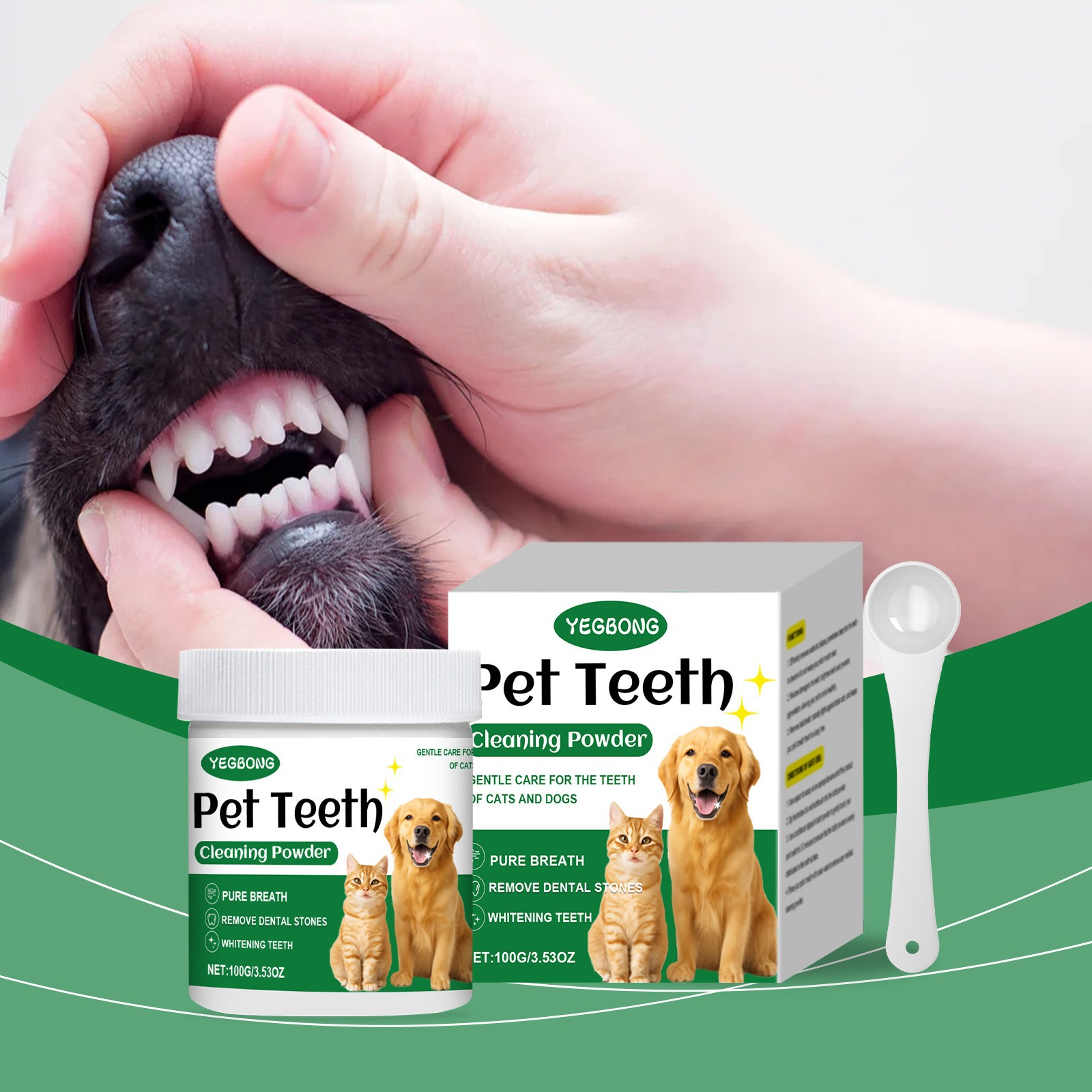 Pet Teeth Cleaning Powder Redu - Teeth Whitening China ulasan dan harga
