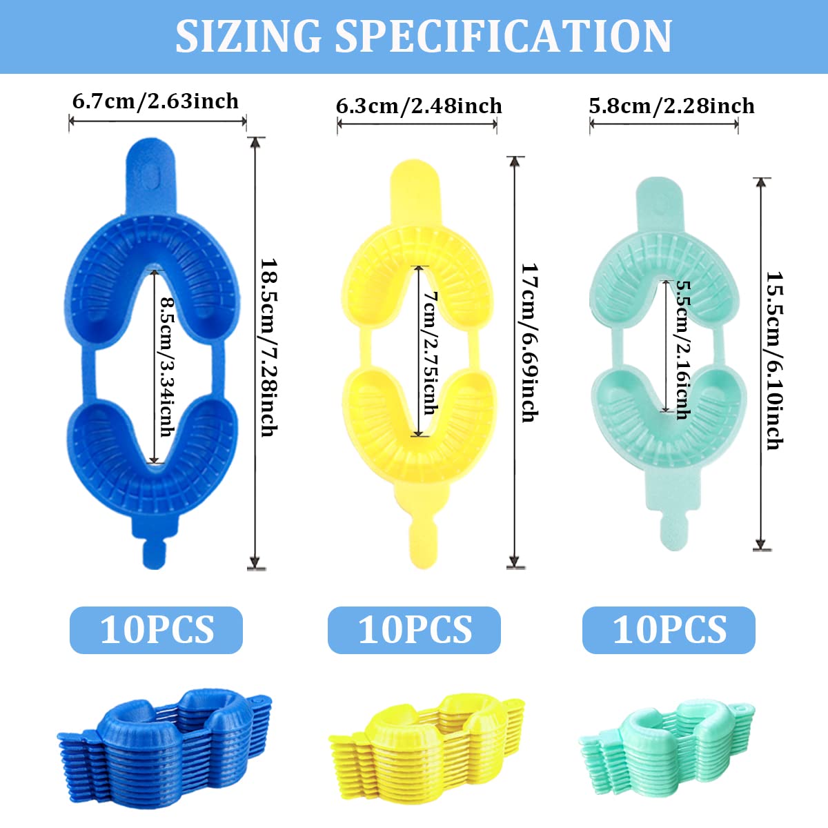 AG Dental Disposable Tray Fluo - Teeth Whitening Trays ulasan dan harga