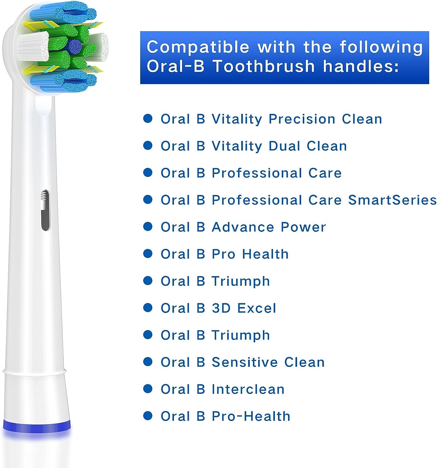 4pcs Replacement Brush Heads f - Teeth Whitening Machine Professional ulasan dan harga