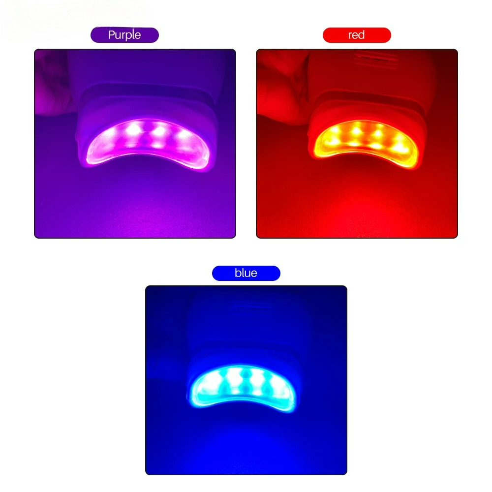 Adjustable 3 Colors LED Teeth  - Teeth Whitening China ulasan dan harga