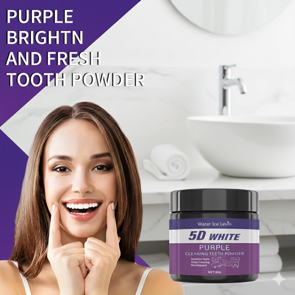 5D White Purple Cleaning Tooth - Teeth Whitening Filter ulasan dan harga