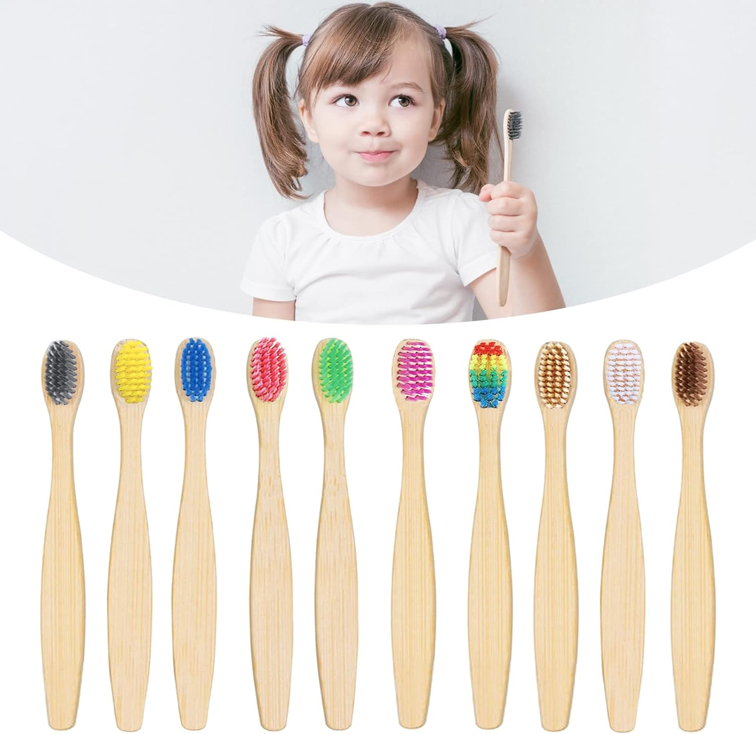 Colorful Natural Bamboo Toothb - Teeth Whitening Filter ulasan dan harga