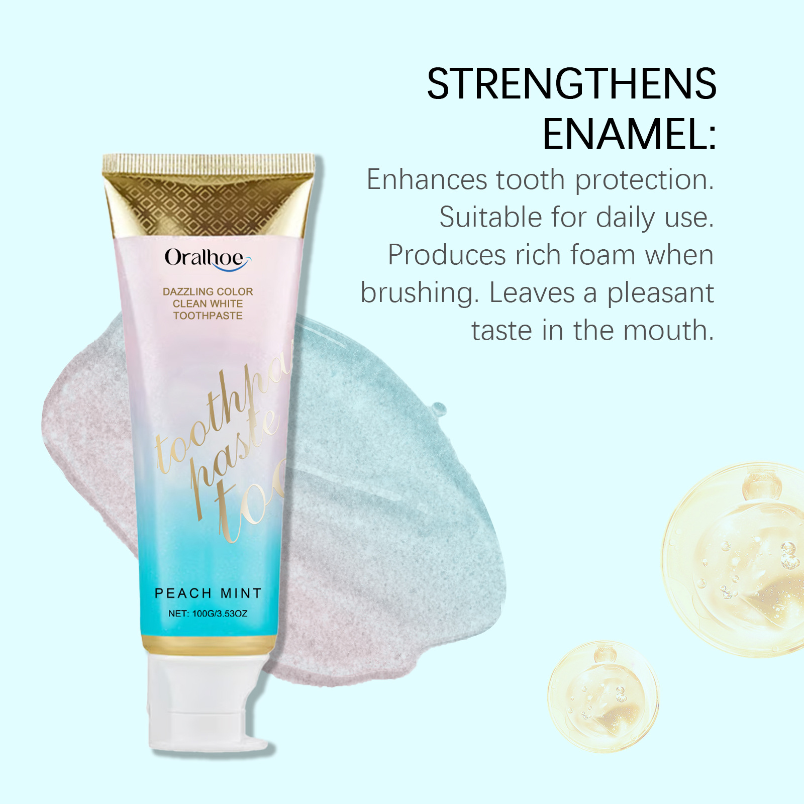 ORALHOE Natural Formula Bright - Teeth Whitening Naturally ulasan dan harga