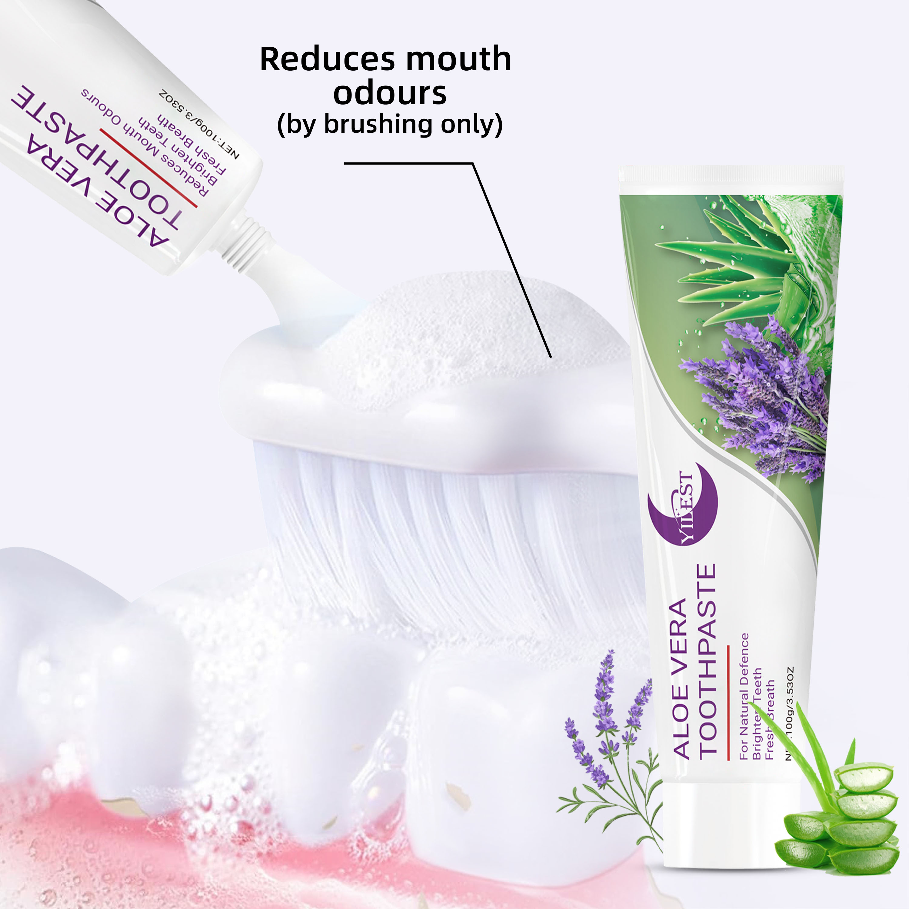 Toothpaste Deep Cleaning White - Teeth Whitening Naturally ulasan dan harga