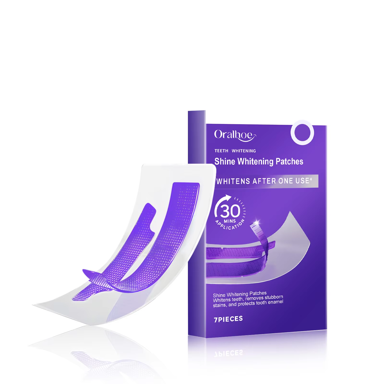 Purple Teeth Whitening Strips  - Teeth Whitening Naturally ulasan dan harga