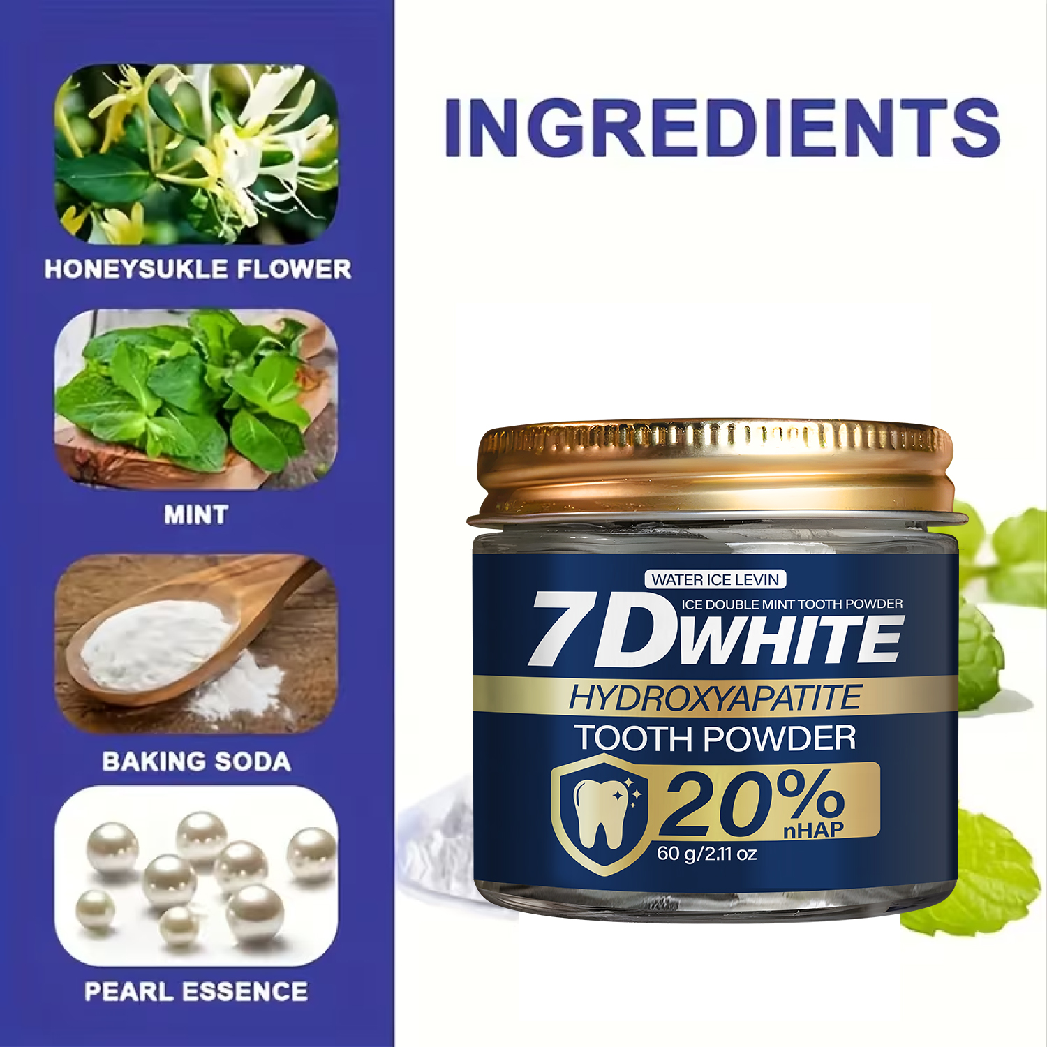 Hydroxyapatite Tooth Powder 60 - Teeth Whitening Filter ulasan dan harga