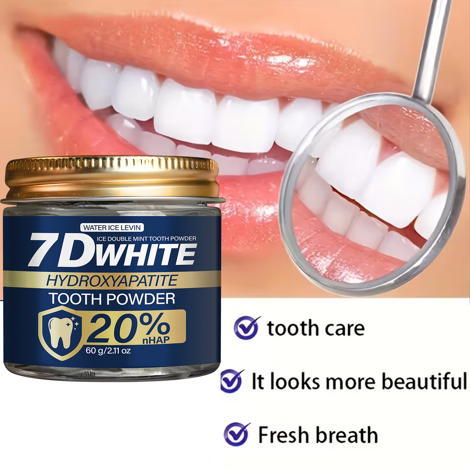 Hydroxyapatite Tooth Powder 60 - Teeth Whitening Filter ulasan dan harga