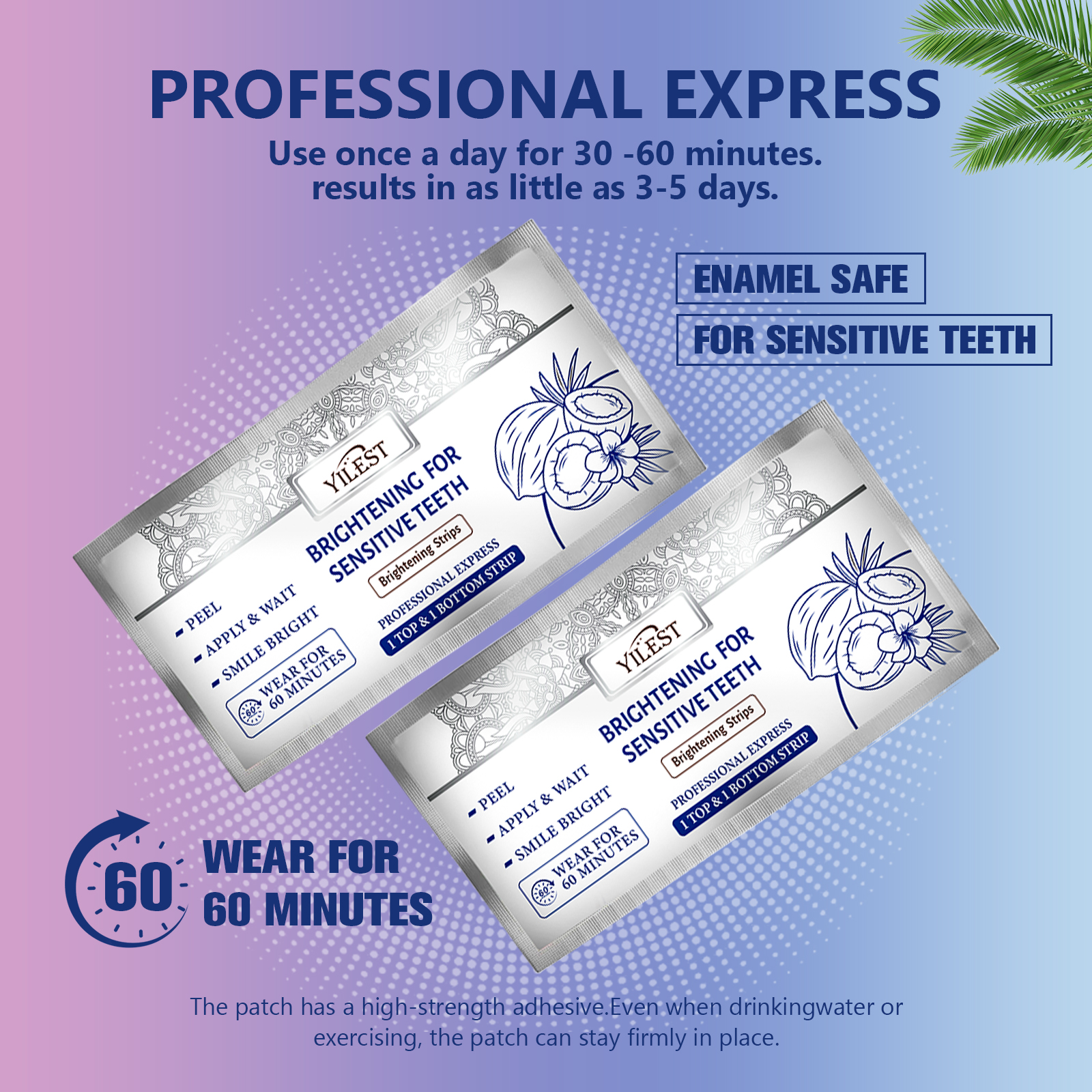 Teeth Whitening Strips 14pcs C - Teeth Whitening Naturally ulasan dan harga