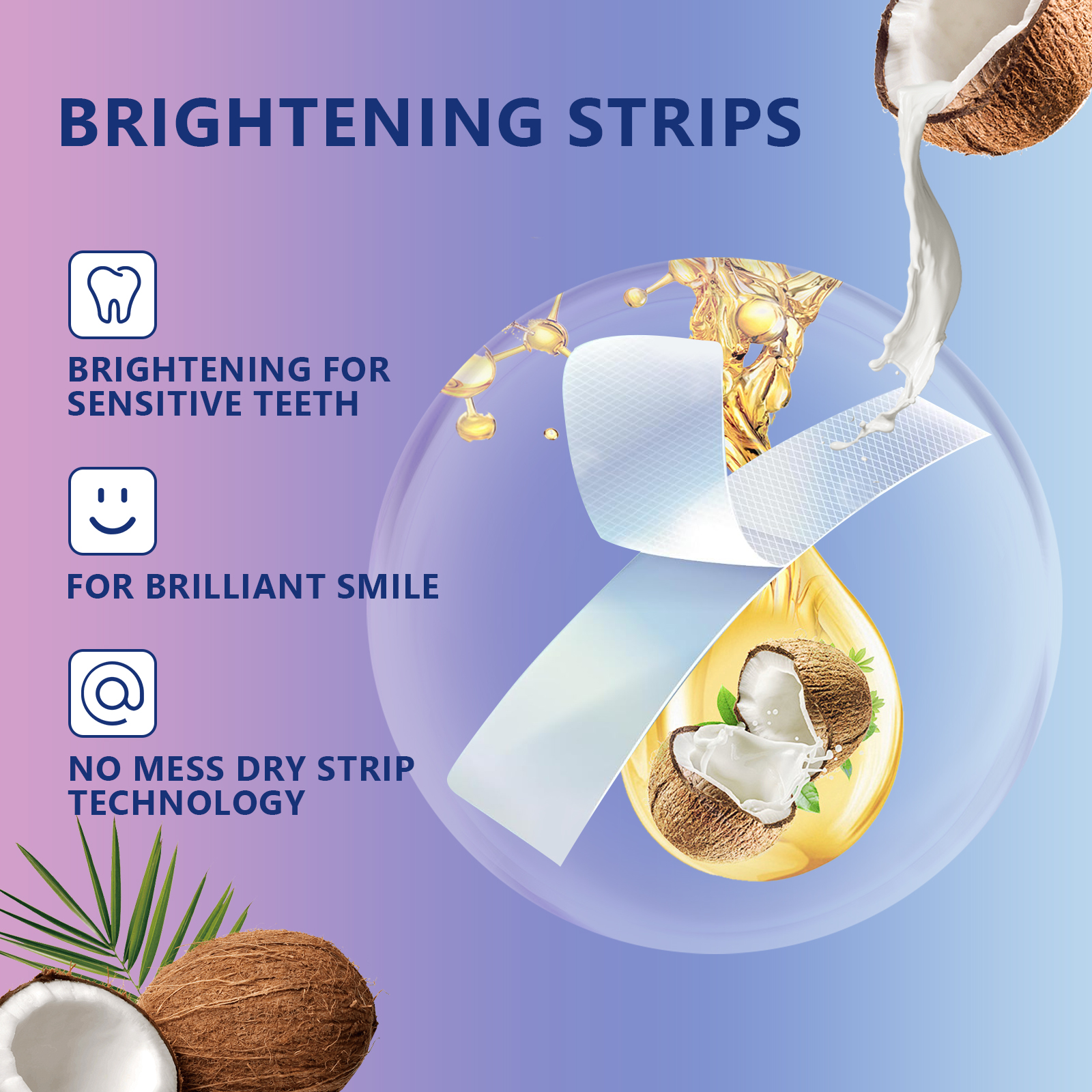 Teeth Whitening Strips 14pcs C - Teeth Whitening Naturally ulasan dan harga