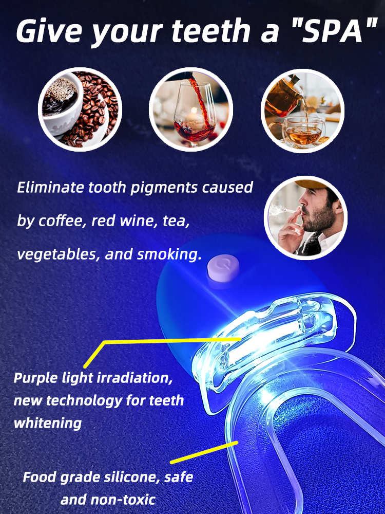 Glorysmile Teeth Kit - LED Lig - Teeth Whitening Gel Syringes ulasan dan harga